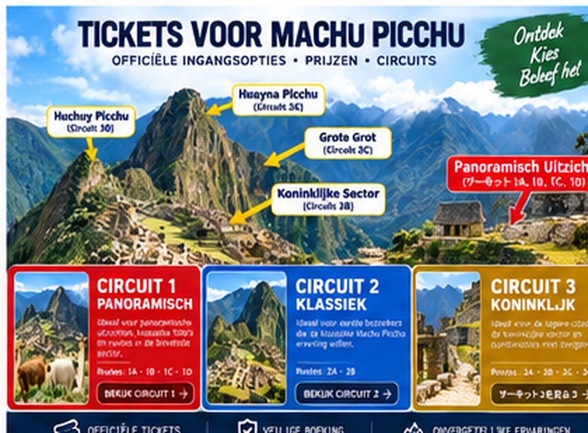 Tickets voor Machu Picchu: Toegangsprijzen en officiële routes Tickets voor Machu Picchu: Toegangsprijzen en officiële routes